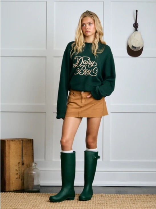 Dairy Boy Sweaters - Dairy Boy logo sweater